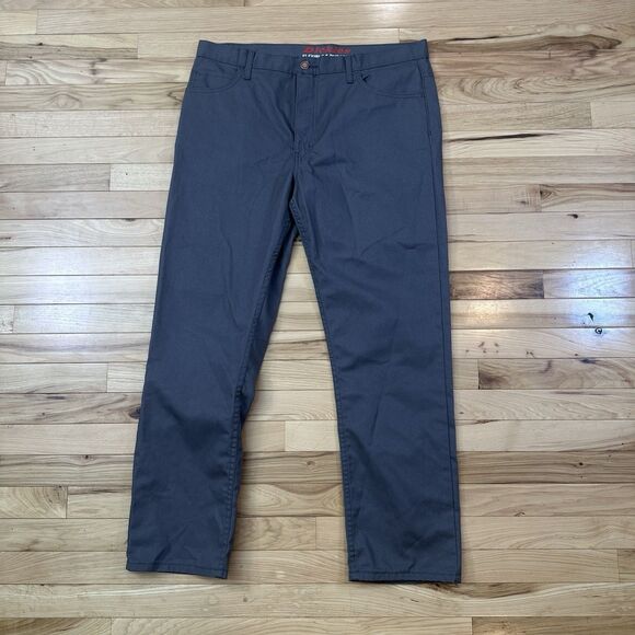 Dickies Flexible and Durable Men Gray Slim Taper Pant Size 36x30 (measure 36x29) - Picture 1 of 4